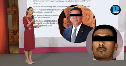 Sheinbaum acusa falta de reciprocidad en extradiciones con Estados Unidos