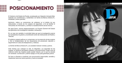 El gobernador Alejandro Armenta instruy&oacute; a los cuerpos de seguridad locales colaborar con las autoridades tlaxcaltecas en las indagatorias del caso.