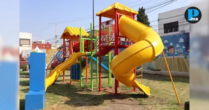  Gobierno de Cholula mejora espacios infantiles en el CELMA