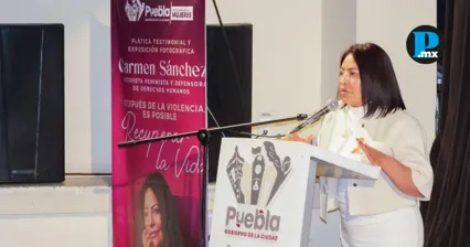 La activista y sobreviviente de violencia &aacute;cida comparti&oacute; su testimonio en Puebla para visibilizar las agresiones extremas contra las mujeres y promover una cultura de denuncia y empat&iacute;a.