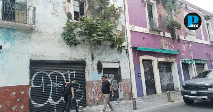 Lluvias ponen en riesgo 10 casonas del Centro Hist&oacute;rico de Puebla