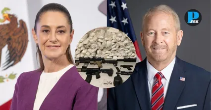 Sheinbaum marca l&iacute;mites a embajador de EU en M&eacute;xico por temas de seguridad