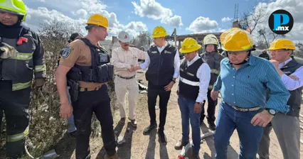 Armenta descarta v&iacute;ctimas mortales tras explosi&oacute;n de autotanques en Tepeaca 
