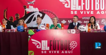 Presentan en Puebla programa "El F&uacute;tbol Se Vive Aqu&iacute;" rumbo al Mundial