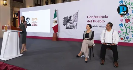 Sheinbaum destaca r&eacute;cord de exportaciones y crecimiento industrial