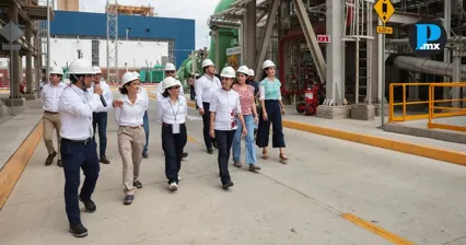 Sheinbaum inaugura planta de CFE en Colima; generar&aacute; 357 MW adicionales