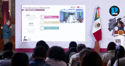 Sheinbaum reporta 274 mil viviendas en construcci&oacute;n en M&eacute;xico