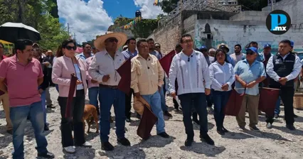 P&aacute;vel Gaspar impulsa obras y desarrollo para la Mixteca poblana