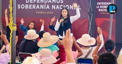Asambleas de Claudia Rivera arrancan en San Andr&eacute;s Azumiatla