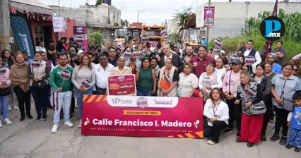 Arranca rehabilitaci&oacute;n vial en San Sebasti&aacute;n de Aparicio, en la Capital