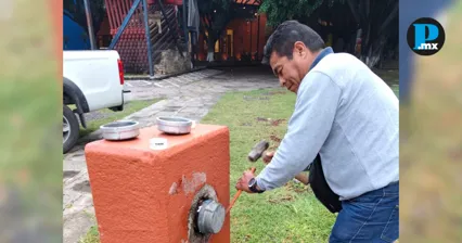 Fuga de agua en Paseo de San Francisco fue por vandalismo en hidrante