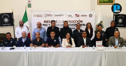 Autoridades de los tres niveles refuerzan acciones de seguridad en Cholula