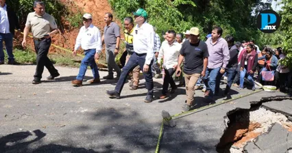 Sierra Negra tendr&aacute; tren de pavimentaci&oacute;n permanente por deslaves
