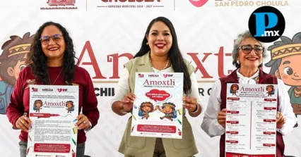 San Pedro Cholula presenta continuidad del programa Amoxtli para alumnos de preescolar