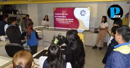 Capacitan a comercios de San Pedro Cholula ante riesgo de extorsi&oacute;n