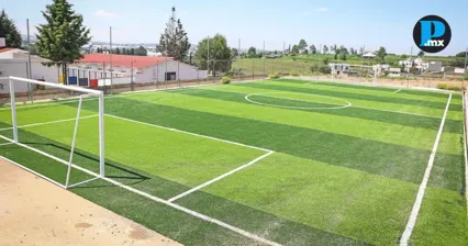 Cuautlancingo entregar&aacute; pronto cancha del Bachillerato 5 de Mayo
