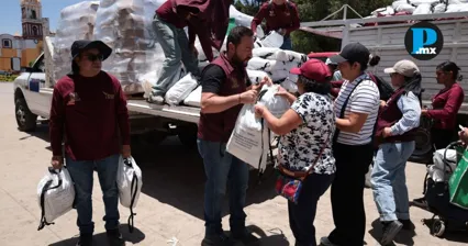 DIF Cholula distribuye mil 912 despensas a personas vulnerables
