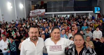 Ana Lilia Rivera recibe respaldo para coordinar la 4T en Tlaxcala
