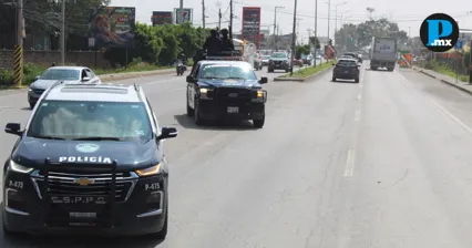 Operativo refuerza vigilancia en corredores tur&iacute;sticos de San Andr&eacute;s Cholula
