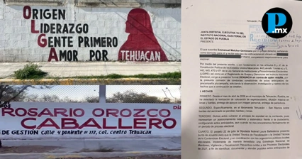 INE recibe queja por propaganda anticipada de Morena en Tehuac&aacute;n
