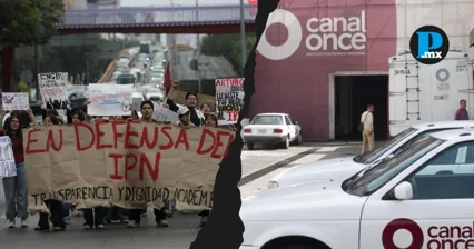 Canal Once recupera instalaciones; estudiantes denuncian desalojo con uso de la fuerza