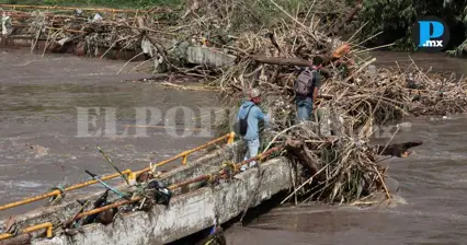 Detectan puentes con m&aacute;s de 70 a&ntilde;os en riesgo por lluvias en Puebla