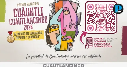 Premio Cuāuhtli dar&aacute; 10 mil pesos a j&oacute;venes destacados de Cuautlancingo