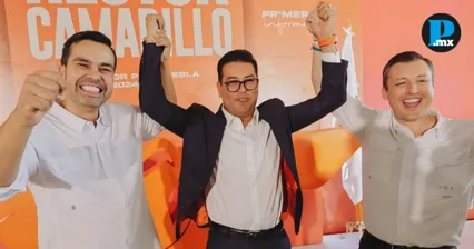 &Aacute;lvarez Maynez respalda aspiraciones de N&eacute;stor Camarillo para alcald&iacute;a de Puebla
