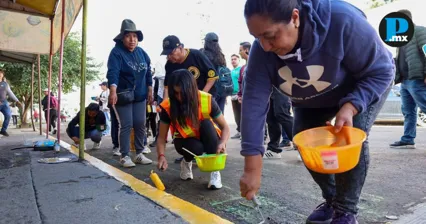 Realizan faena para mejorar espacios deportivos en La Libertad, Puebla
