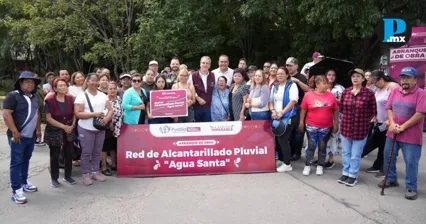 Agua Santa tendr&aacute; nueva red de alcantarillado pluvial en Puebla