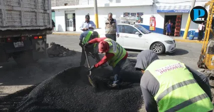 M&aacute;s de 433 mil baches atendidos en la capital con Bacheando Puebla