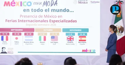 M&eacute;xico registra r&eacute;cord de viajeros internacionales en 2026