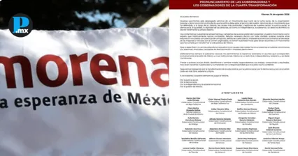 L&iacute;deres de Morena en Puebla respalda a Sheinbaum tras retiro de visa a Andy