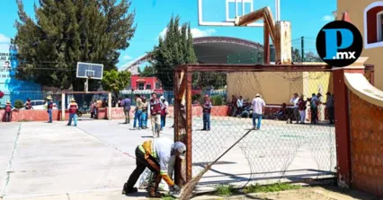Llevan servicios p&uacute;blicos y apoyos a la junta auxiliar de San Agust&iacute;n Calvario