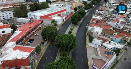 Rehabilitan Bulevar H&eacute;roes del 5 de Mayo en Puebla capital