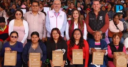 DIF Puebla entrega 11 mil 478 despensas en San Pablo Xochimehuacan