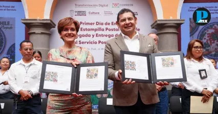 Chile en Nogada de Puebla llegar&aacute; al mundo en 300 mil estampillas