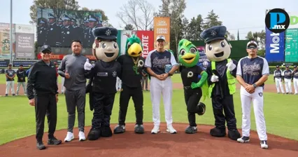 &Aacute;ngeles SSC y Tigres SSP se enfrentan en partido de b&eacute;isbol en Puebla