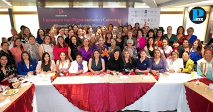 Mujeres de Puebla presentan agenda con 10 ejes de acci&oacute;n