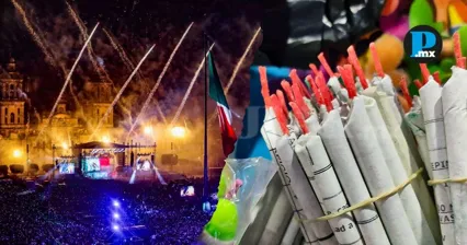 El uso no autorizado de pirotecnia puede generar sanciones durante las fiestas patrias en Puebla.