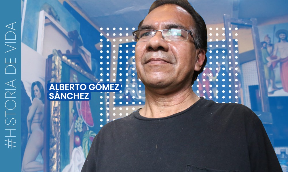 Conoce a Alberto Gómez, maestro del Barrio del Artista