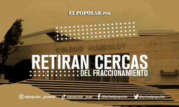 RETIRAN CERCAS DEL FRACCIONAMIENTO 