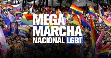 Realizan primera Marcha Nacional LGBT+ en Puebla