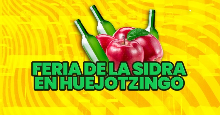 Saborea las mejores bebidas en La Feria de La Sidra en Huejotzingo.