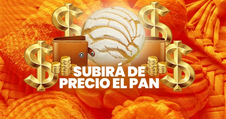 Aumenta precio del pan de dulce y de sal en Puebla