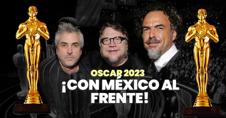 Guillermo del Toro, Alejandro González Iñárritu y Alfonso Cuarón nominados al Oscar