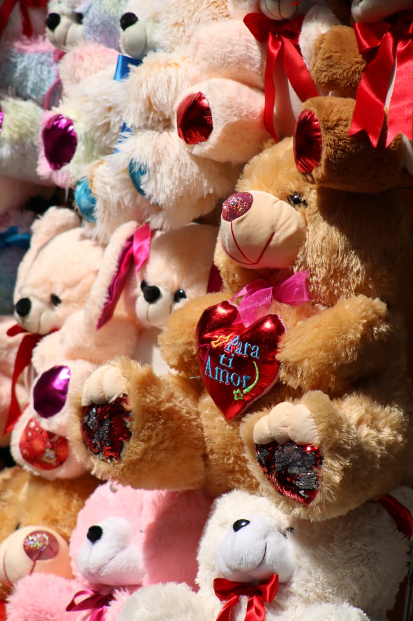Peluches, los regalos más tradicionales para San Valentín