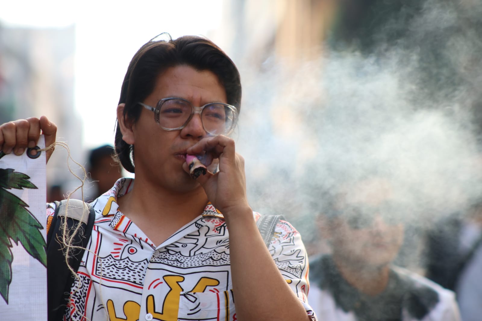 rodada cannabica, día de la marihuana, Foto: Guadalupe Guarneros