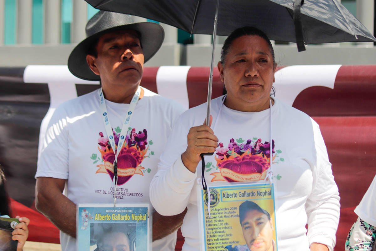 Voz de los desaparecidos, Puebla, Día Internacional de las víctimas de desapareciones forzadas