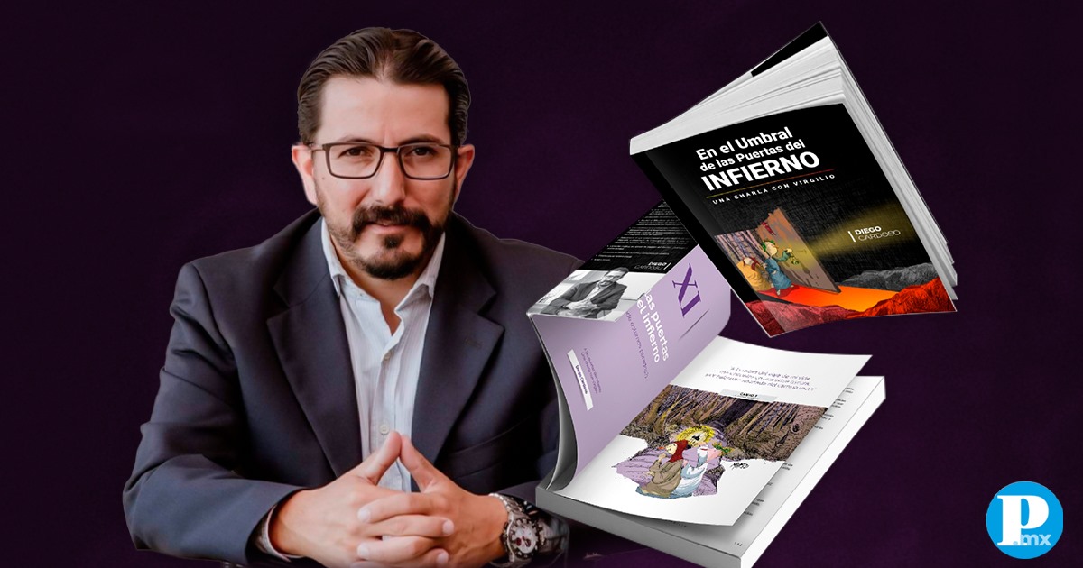 Diego Cardoso Pérez presenta su nuevo libro “En el umbral de las puertas del infierno, una charla con Virgilio”